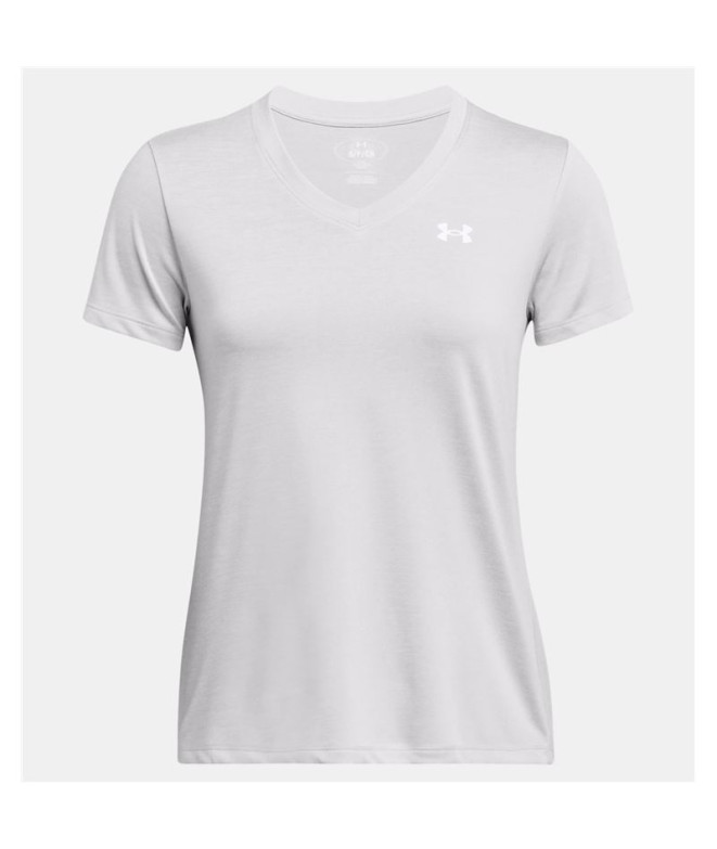 T-shirt Fitness Under Armour Femme de Tech SSV-...