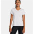 T-shirt Fitness Under Armour Femme de Tech SSV- Twist Grey