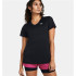 T-shirt Fitness Under Armour Femme de Tech SSV- Solid Black