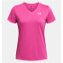 T-shirt Fitness Under Armour Femme de Tech SSV- Solid Pink