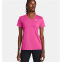 T-shirt Fitness Under Armour Femme de Tech SSV- Solid Pink