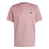 T-shirt Fitness adidas Homme par Train Essentials Training Pink