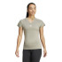 T-shirt adidas Femme Aeroready Train Essentials Minimal Branding Col V Gris