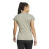 T-shirt adidas Femme Aeroready Train Essentials Minimal Branding Col V Gris