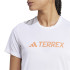 T-shirt adidas Femme randonnée Mt Log Tech Blanc