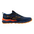 Chaussures Trail Mizuno Homme de Wave Daichi 8 Bleu foncé