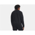 T-shirt Fitness Under Armour Homme by Rival Fleece Crew Noir