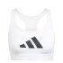 Brassiere de sport Fitness adidas Femme by Powerreact Big Logo Graphic White