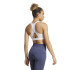 Brassiere de sport Fitness adidas Femme by Powerreact Big Logo Graphic White