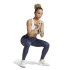 Brassiere de sport Fitness adidas Femme by Powerreact Big Logo Graphic White