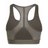 Brassiere de sport adidas Femme Powerreact Big Logo Graphic Olive Green