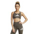 Brassiere de sport adidas Femme Powerreact Big Logo Graphic Olive Green
