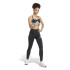 Brassiere de sport Fitness adidas Femme by Aeroreact Big Logo Graphic Noir