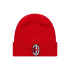 Bonnet New Era Core AC Milan Rouge Homme