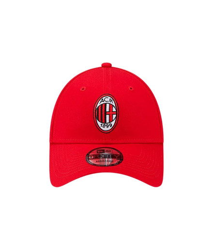 Casquette New Era Core 9FORTY AC Milan Rouge Homme