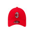 Casquette New Era Core 9FORTY AC Milan Rouge Homme