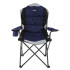 Chaise Camping Regatta de Kruza Bleu marine/noir