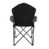 Chaise Camping Regatta de Kruza Vert/Noir