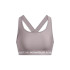 Brassiere de sport Under Armour Femme CroSSback Gris moyen