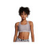 Brassiere de sport Under Armour Femme CroSSback Gris moyen