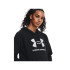 Sweat Fitness Under Armour Femme by Rival Fleece Big Logo Black