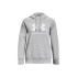 Sweat Fitness Under Armour Femme by Rival Fleece Big Logo Grey