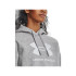 Sweat Fitness Under Armour Femme by Rival Fleece Big Logo Grey