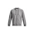 Veste Fitness Under Armour Homme par Rival Fleece Fz Grey