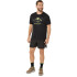 Pantalons Trail Homme Short by ASICS Fujitrail All Over Print 5In Short Noir