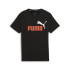 T-shirt Enfant Puma Essentials+ 2 Col Logo Noir