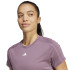 T-shirt adidas Femme Aeroready Train Essentials Minimal Branding Crew Neck Lilas