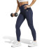 Collants Fitness adidas Femme de Optime Essentials Stash Pocket Full Length Blue