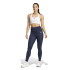 Collants Fitness adidas Femme de Optime Essentials Stash Pocket Full Length Blue