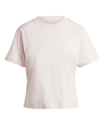 T-shirt adidas Femme Essentials Small Logo Pink