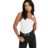 T-shirt Only live Love S/L Long Blanc Femme