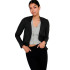 Veste Only Onlava Faux Leather Biker Noir Femme