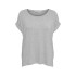 T-shirt Only moster S/S Light Gris Femme