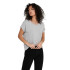 T-shirt Only moster S/S Light Gris Femme