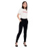 Pantalon Only Onlpoptrash Life Easy Col Noir Femme