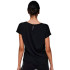 T-shirt UNIQUEMENT aubree Sur noir Femme