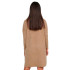 Robe Only jana Cowlnck Wool Indian Tan Femme