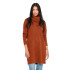 Robe Only jana Cowlnck Wool Ginger Bread Femme