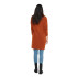 Robe Only jana Cowlnck Wool Ginger Bread Femme