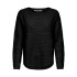 Sweat Only caviar Noir Femme