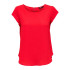 T-shirt Only vic S/S Solid Ptm High Risk Red Femme