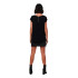T-shirt Only vic S/S Solid Ptm Noir Femme