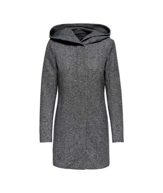 Veste ONLY Onlsedona Manteau léger Gris foncé...