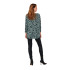 T-shirt Only elcos 4/5 Aop Chinois Vert Femme