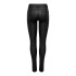 Pantalon Only Onlanne K Taille Mi Haute en Noir Femme