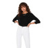 T-shirt Only Onlglamour 3/4 Noir Femme